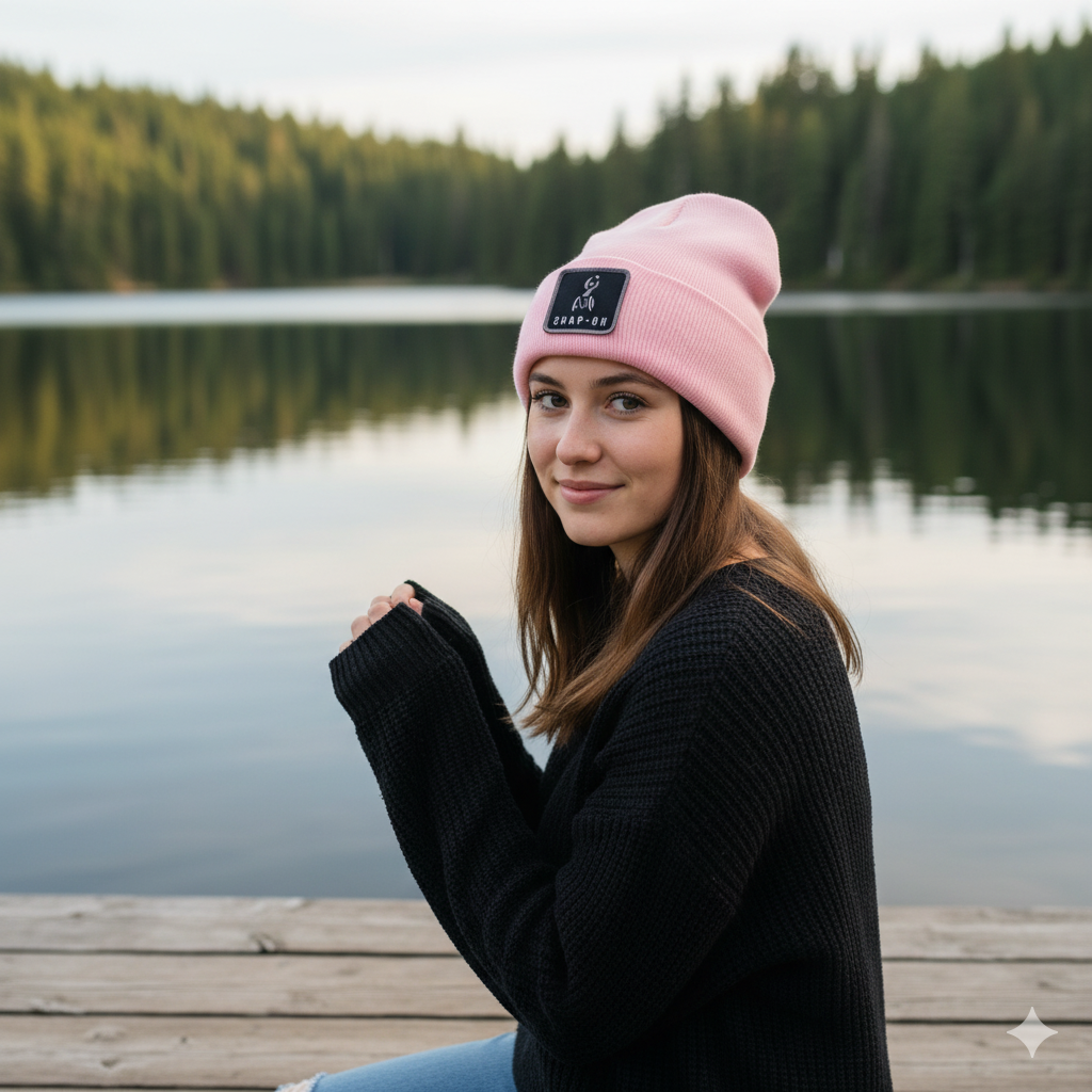 Pink Beanie