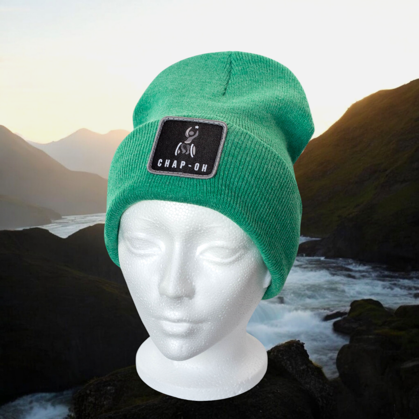 Bright Emerald Beanie