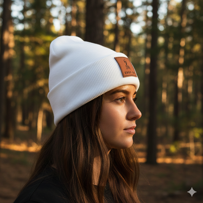 White Beanie