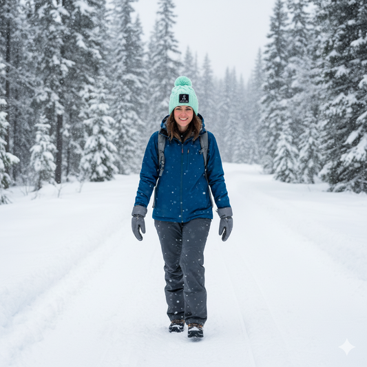 Seafoam Chunk Twist Beanie