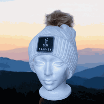 White August Fur Beanie