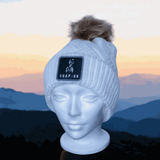 White August Fur Beanie